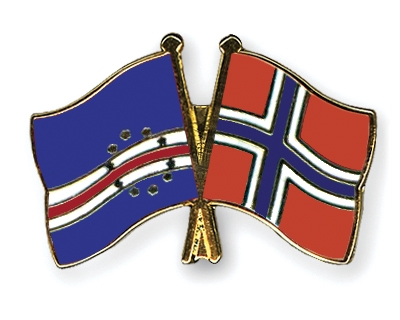 Fahnen Pins Kap-Verde Norwegen