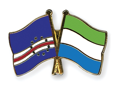 Fahnen Pins Kap-Verde Sierra-Leone