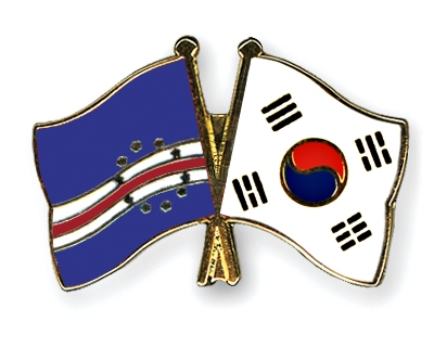 Fahnen Pins Kap-Verde Sdkorea