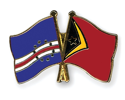 Fahnen Pins Kap-Verde Timor-Leste