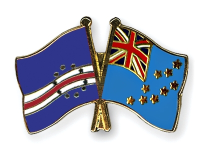 Fahnen Pins Kap-Verde Tuvalu