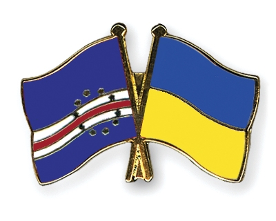 Fahnen Pins Kap-Verde Ukraine