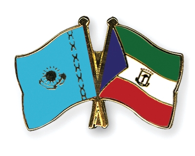 Fahnen Pins Kasachstan quatorialguinea