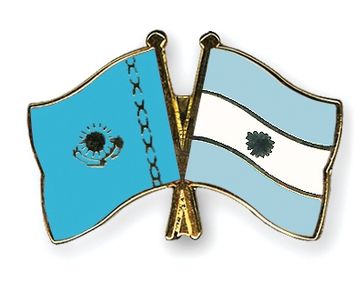 Fahnen Pins Kasachstan Argentinien