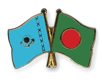 Fahnen Pins Kasachstan Bangladesch