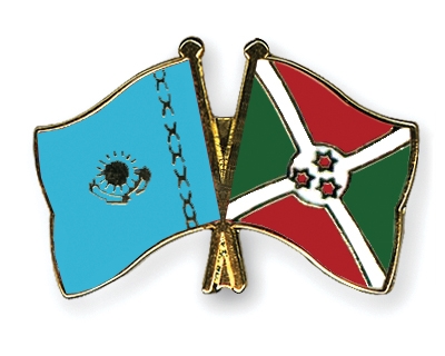 Fahnen Pins Kasachstan Burundi