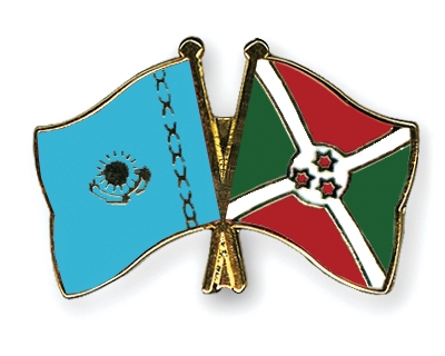 Fahnen Pins Kasachstan Burundi