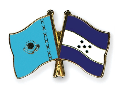 Fahnen Pins Kasachstan Honduras