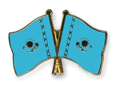Fahnen Pins Kasachstan Kasachstan