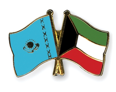 Fahnen Pins Kasachstan Kuwait
