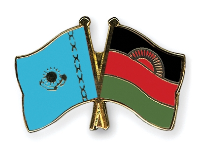 Fahnen Pins Kasachstan Malawi