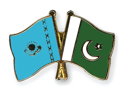 Fahnen Pins Kasachstan Pakistan