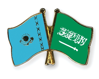 Fahnen Pins Kasachstan Saudi-Arabien