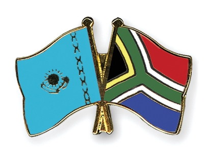 Fahnen Pins Kasachstan Sdafrika