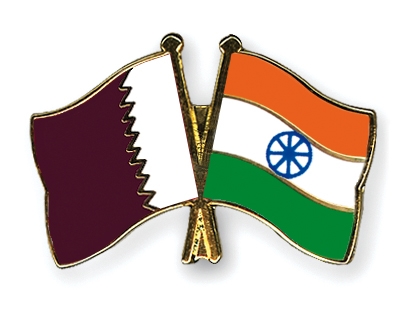 Fahnen Pins Katar Indien