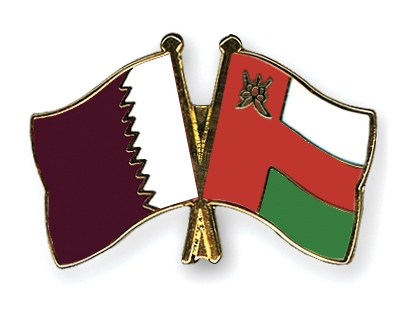 Fahnen Pins Katar Oman