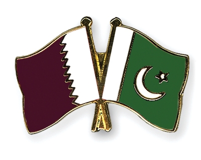 Fahnen Pins Katar Pakistan