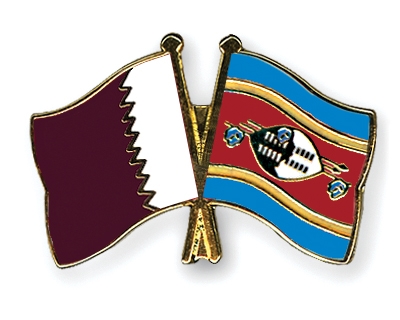 Fahnen Pins Katar Swasiland