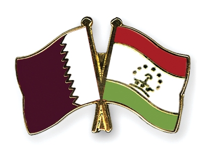 Fahnen Pins Katar Tadschikistan