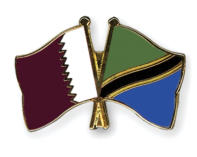 Fahnen Pins Katar Tansania