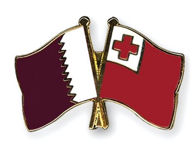 Fahnen Pins Katar Tonga