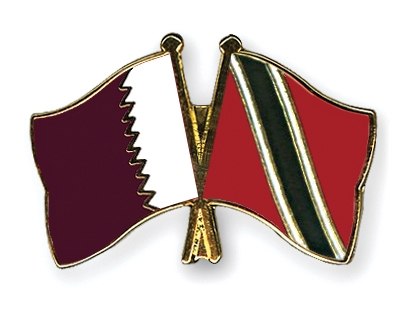 Fahnen Pins Katar Trinidad-und-Tobago