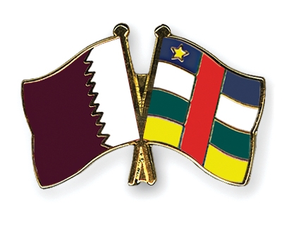 Fahnen Pins Katar Zentralafrikanische-Republik