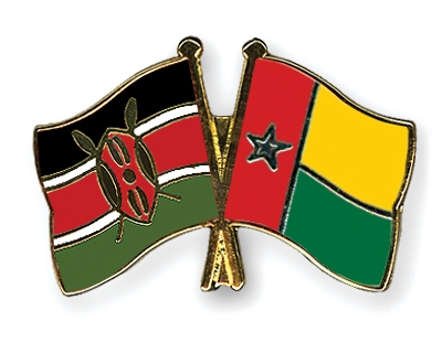 Fahnen Pins Kenia Guinea-Bissau