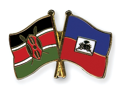 Fahnen Pins Kenia Haiti