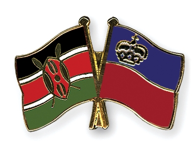 Fahnen Pins Kenia Liechtenstein