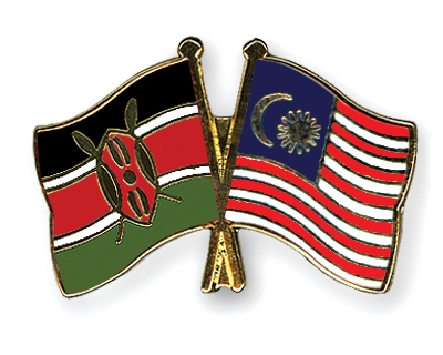 Fahnen Pins Kenia Malaysia