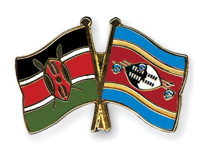 Fahnen Pins Kenia Swasiland