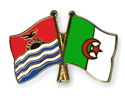 Fahnen Pins Kiribati Algerien