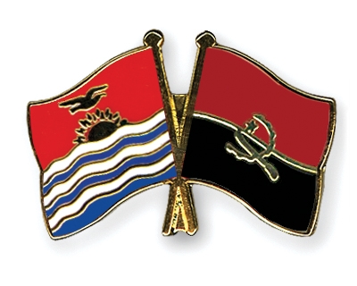 Fahnen Pins Kiribati Angola