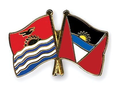 Fahnen Pins Kiribati Antigua-und-Barbuda