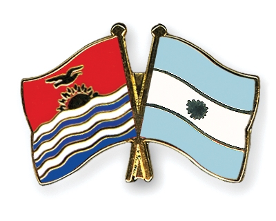 Fahnen Pins Kiribati Argentinien