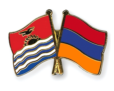 Fahnen Pins Kiribati Armenien
