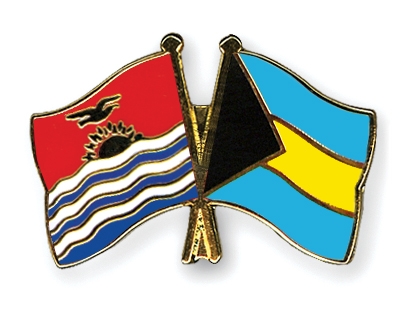 Fahnen Pins Kiribati Bahamas