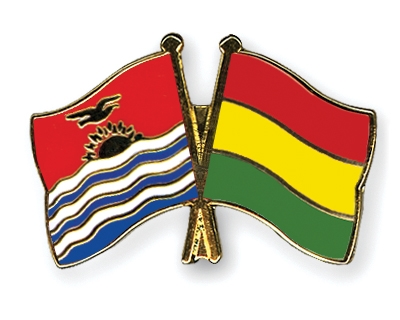 Fahnen Pins Kiribati Bolivien