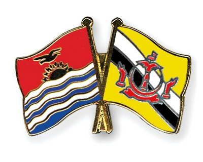 Fahnen Pins Kiribati Brunei-Darussalam