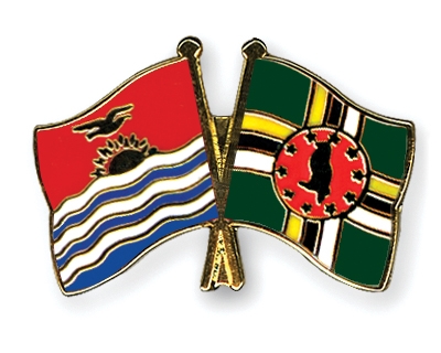 Fahnen Pins Kiribati Dominica