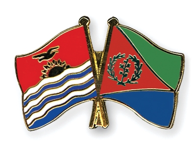 Fahnen Pins Kiribati Eritrea