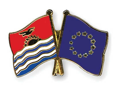 Fahnen Pins Kiribati Europa