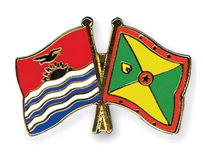 Fahnen Pins Kiribati Grenada