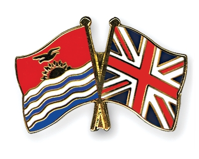 Fahnen Pins Kiribati Grossbritannien