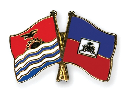 Fahnen Pins Kiribati Haiti