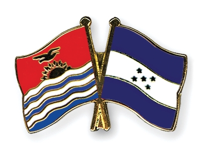 Fahnen Pins Kiribati Honduras