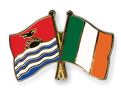 Fahnen Pins Kiribati Irland