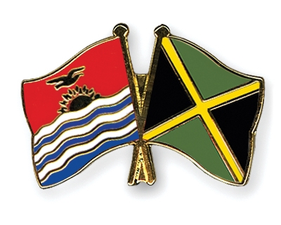 Fahnen Pins Kiribati Jamaika