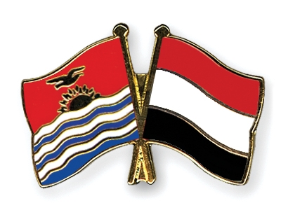 Fahnen Pins Kiribati Jemen